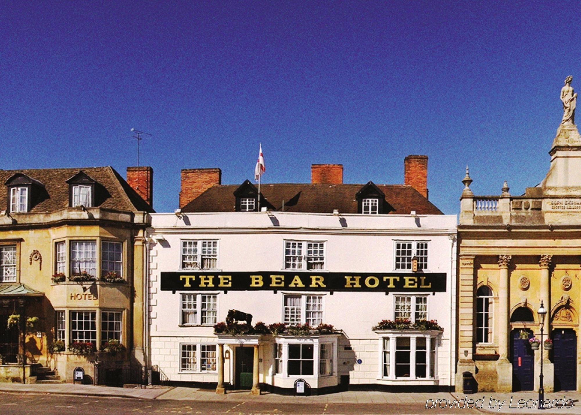 The Bear Hotell Bath Exteriör bild